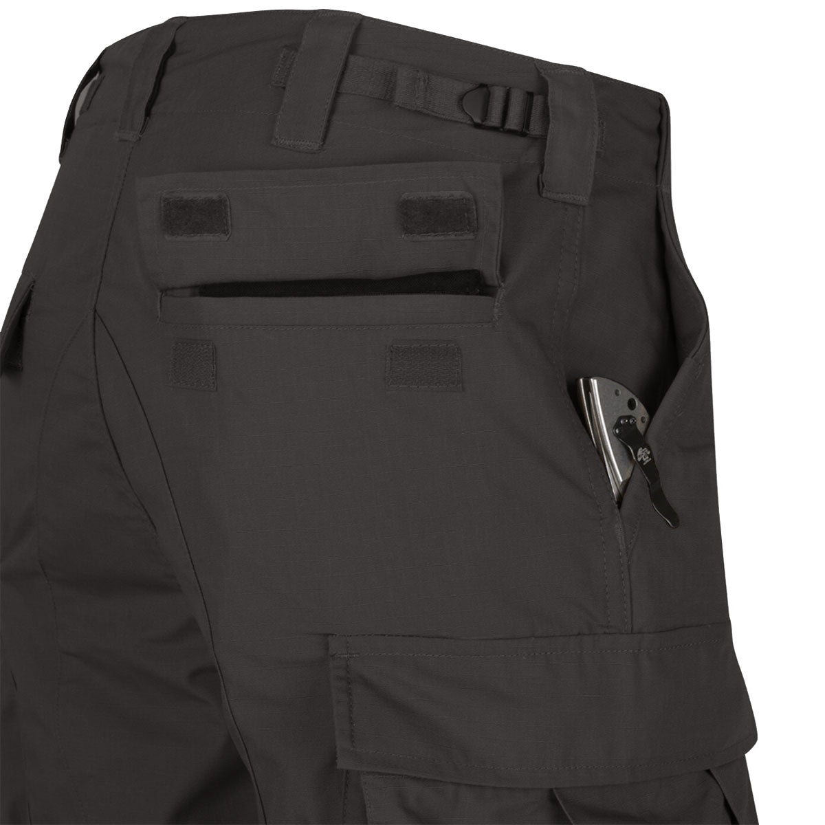 helikon bdu shadow grey mk2 trousers velcro closure rear pockets