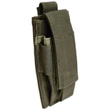 side-angle-of-milsingle pistol ammo pouch olive green