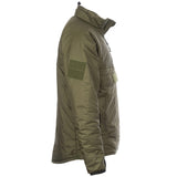 side angle of snugpak olive tactical softie smock