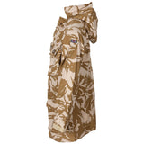 side view of british army desert camouflage windproof smock