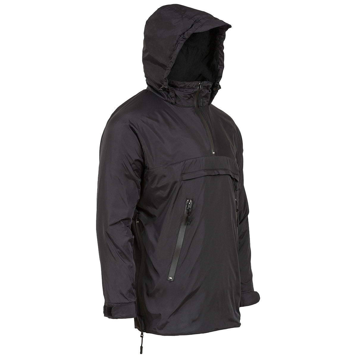 side view of highlander halo tactical black smock