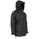 side view of highlander halo tactical black smock