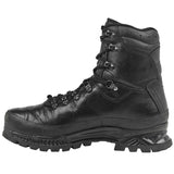 medial view supergrade waterproof mountain boots black meindl