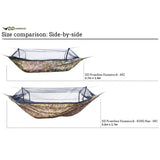 size comparison of multicam dd hammocks frontline hammock king size