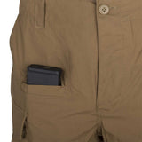 smartphone pocket on helikon coyote bdu mk2 trousers