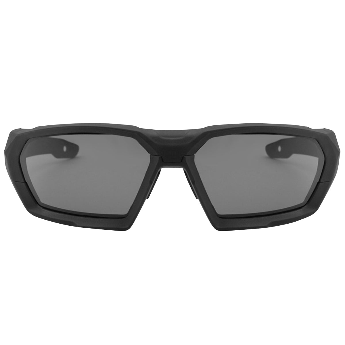 smoke lens front view on revision shadowstrike ballistic glasses