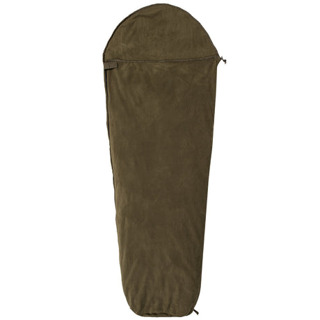 snugpak fleece liner olive green closed