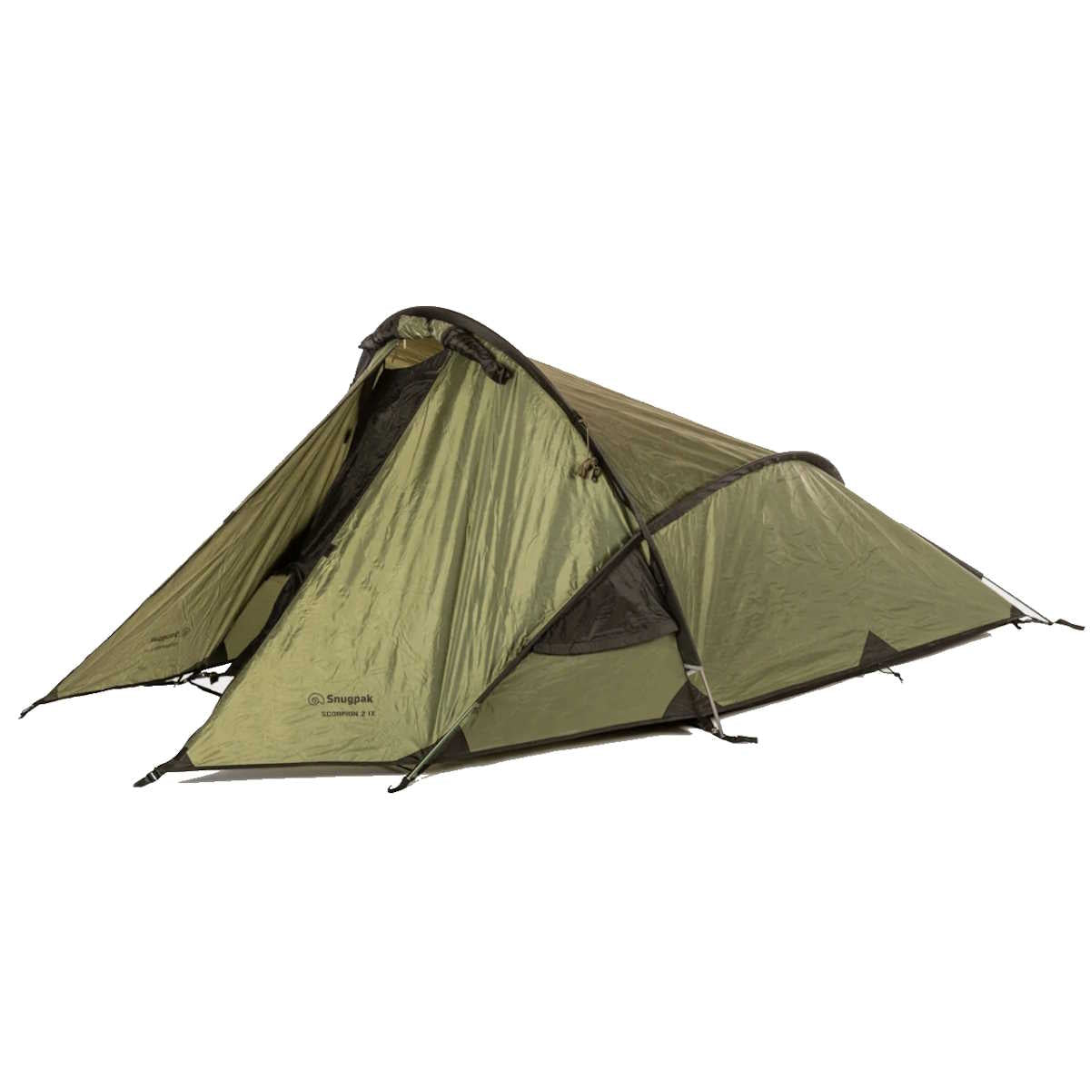 snugpak scorpion 2 ix 2 person tent olive green