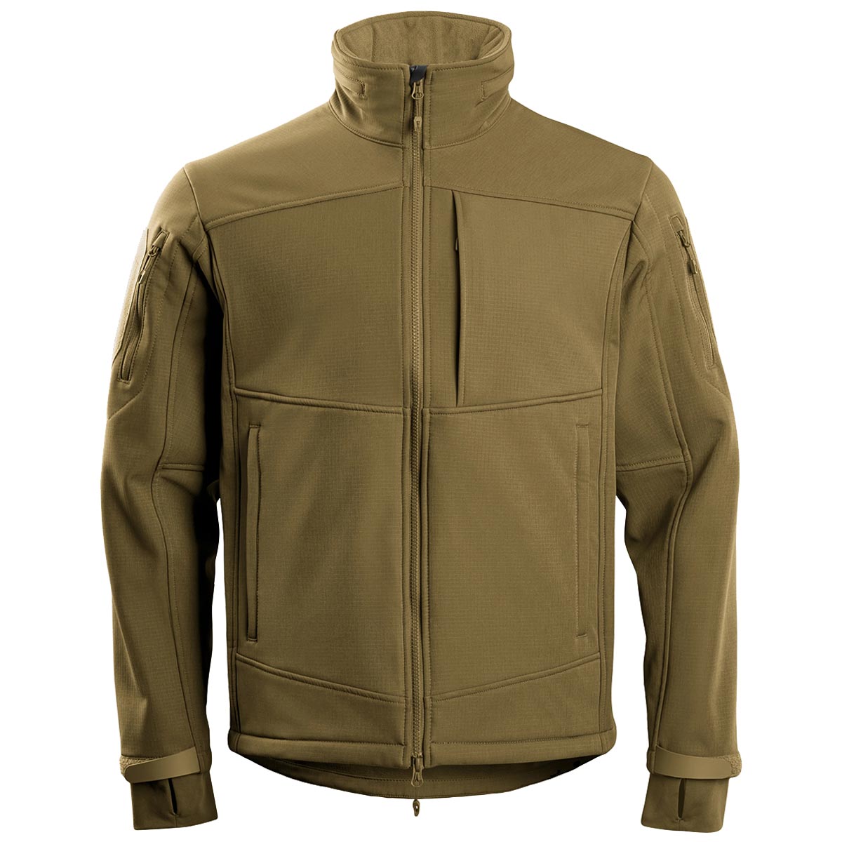 stoirm tactical softshell jacket coyote tan