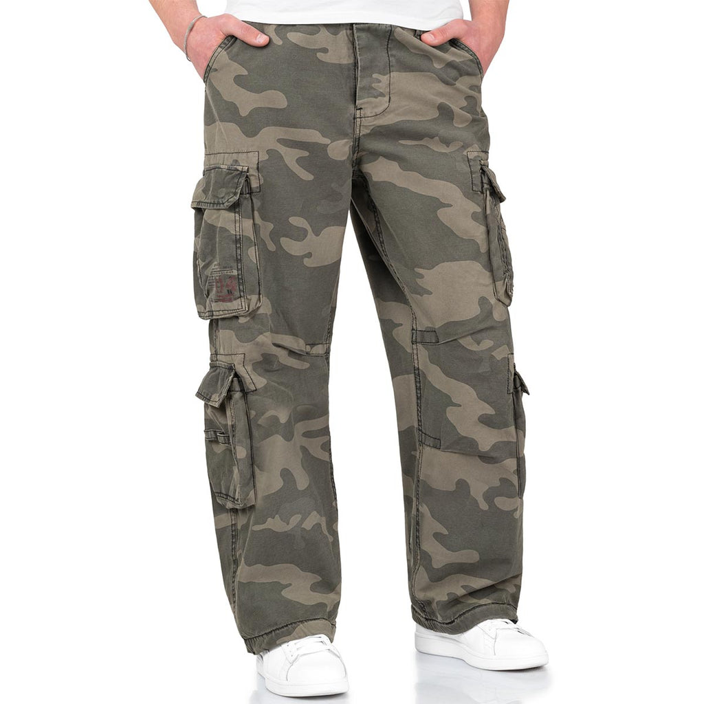 Kids Black Camo Combat Trousers 3-12 Years| Military Kit