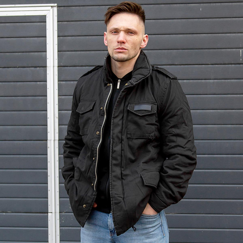 Surplus Paratrooper M65 Winter Jacket Black