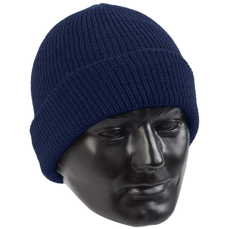 us army wool watch cap navy