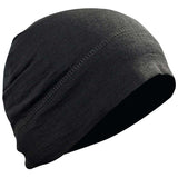 ussen black merino wool hat