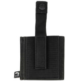 velcro attachment of viper vx black pistol sleeve