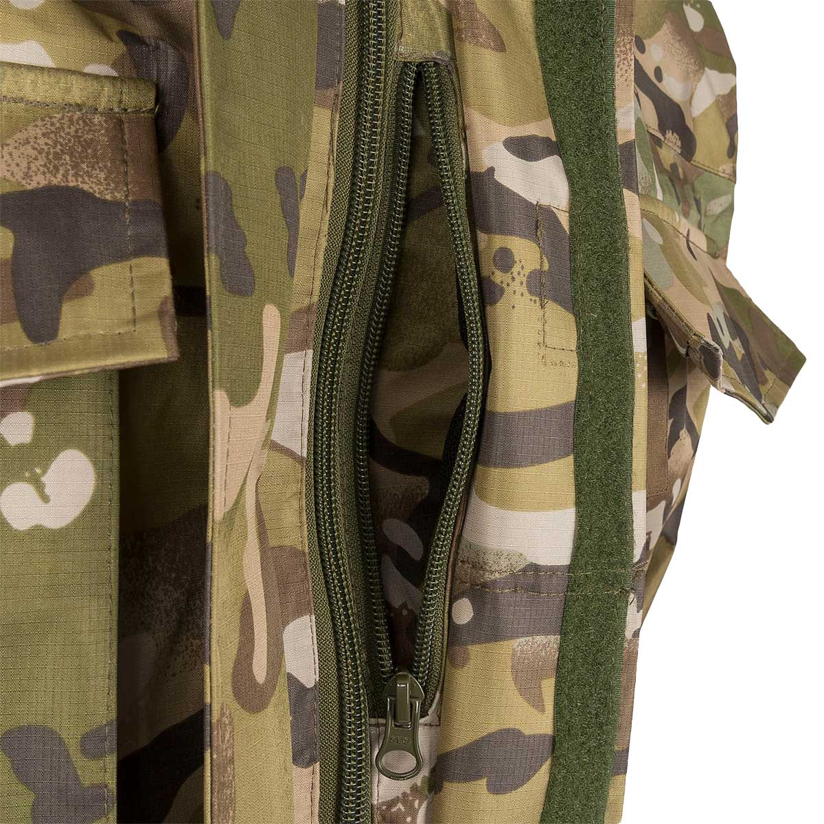 vertical pocket on hmtc highlander typhoon waterproof jacket