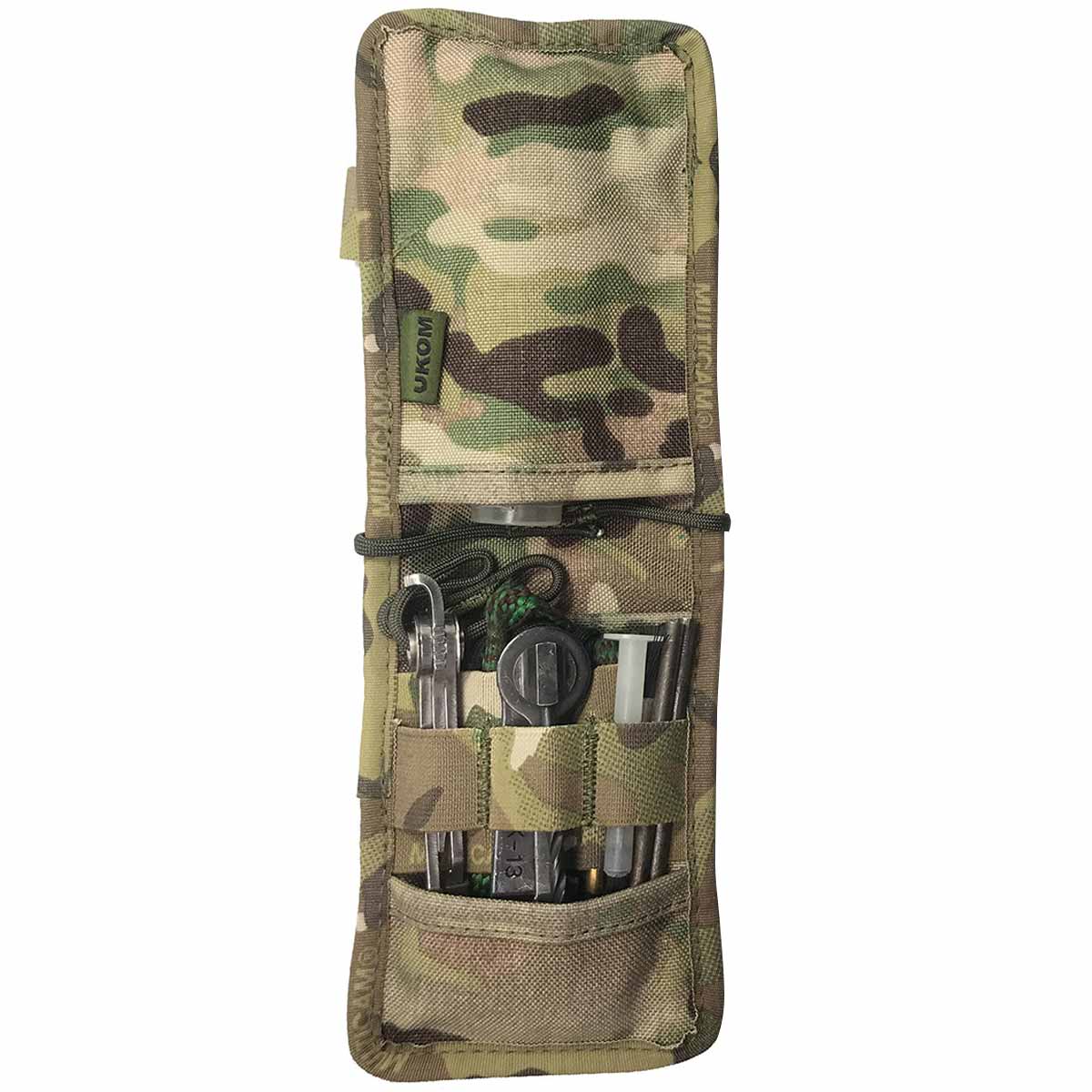 weapon cleaning tools in crye multicam ukom wallet