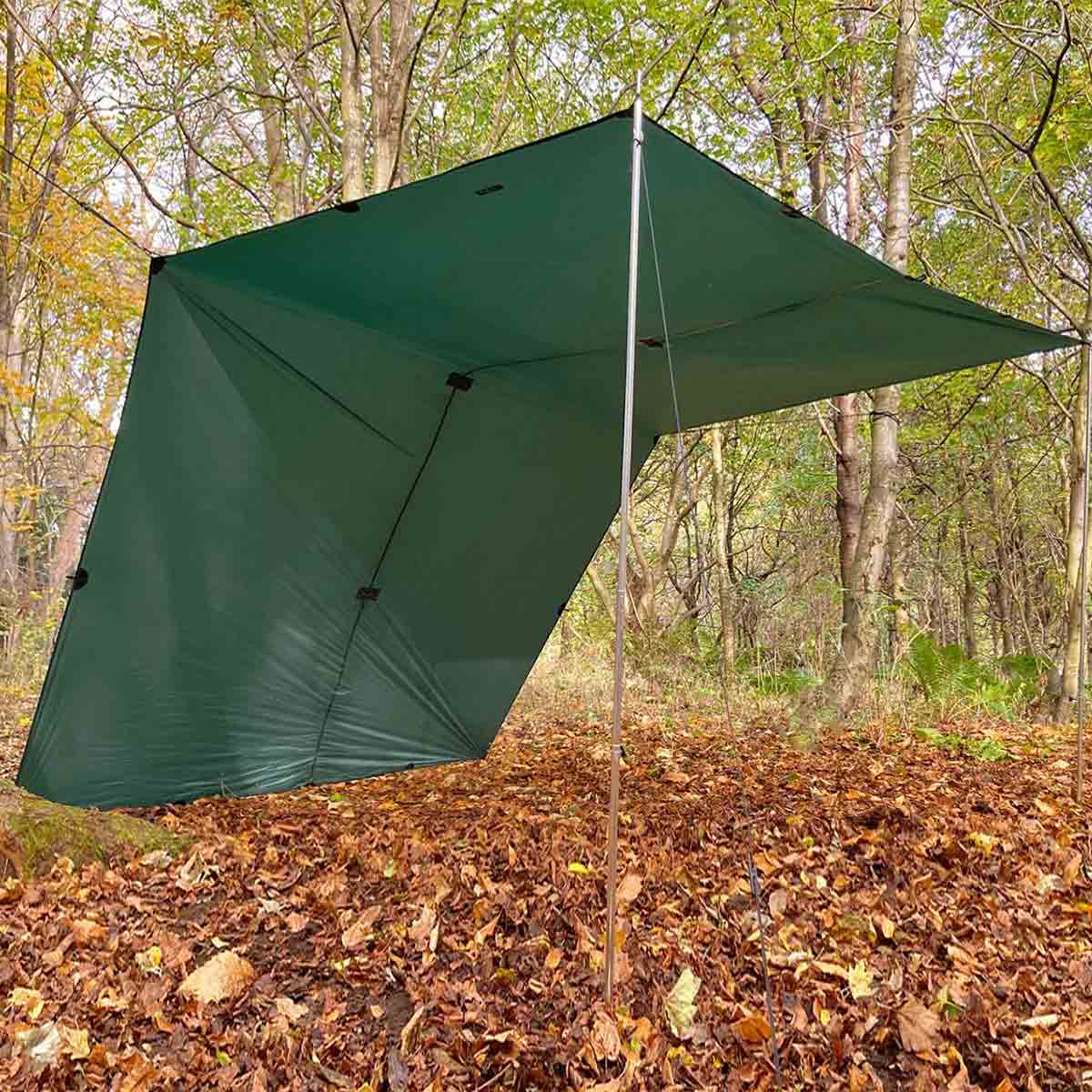 DD Hammocks Superlight Tarp XL Olive Green 4.5m x 2.9m Military Kit