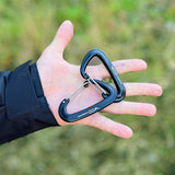 x2 dd hammocks black wire gate karabiners