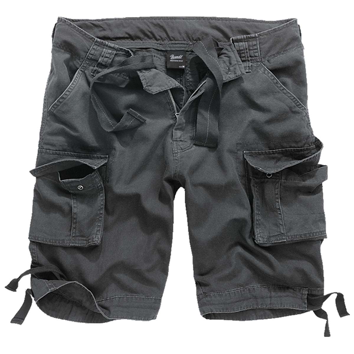 zip closure brandit anthracite urban legend shorts