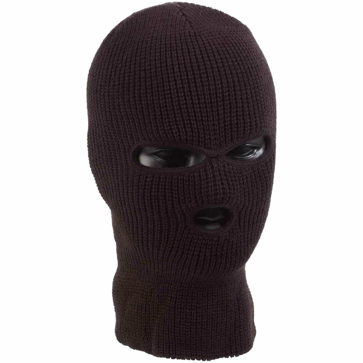 3 hole black balaclava