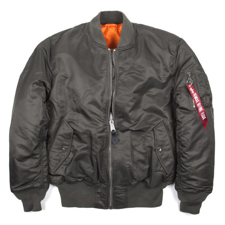 Alpha Industries MA1 Flight Jacket Replica Grey