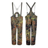 German Flecktarn Goretex Bib and Brace Trousers Supergrade Back and Front