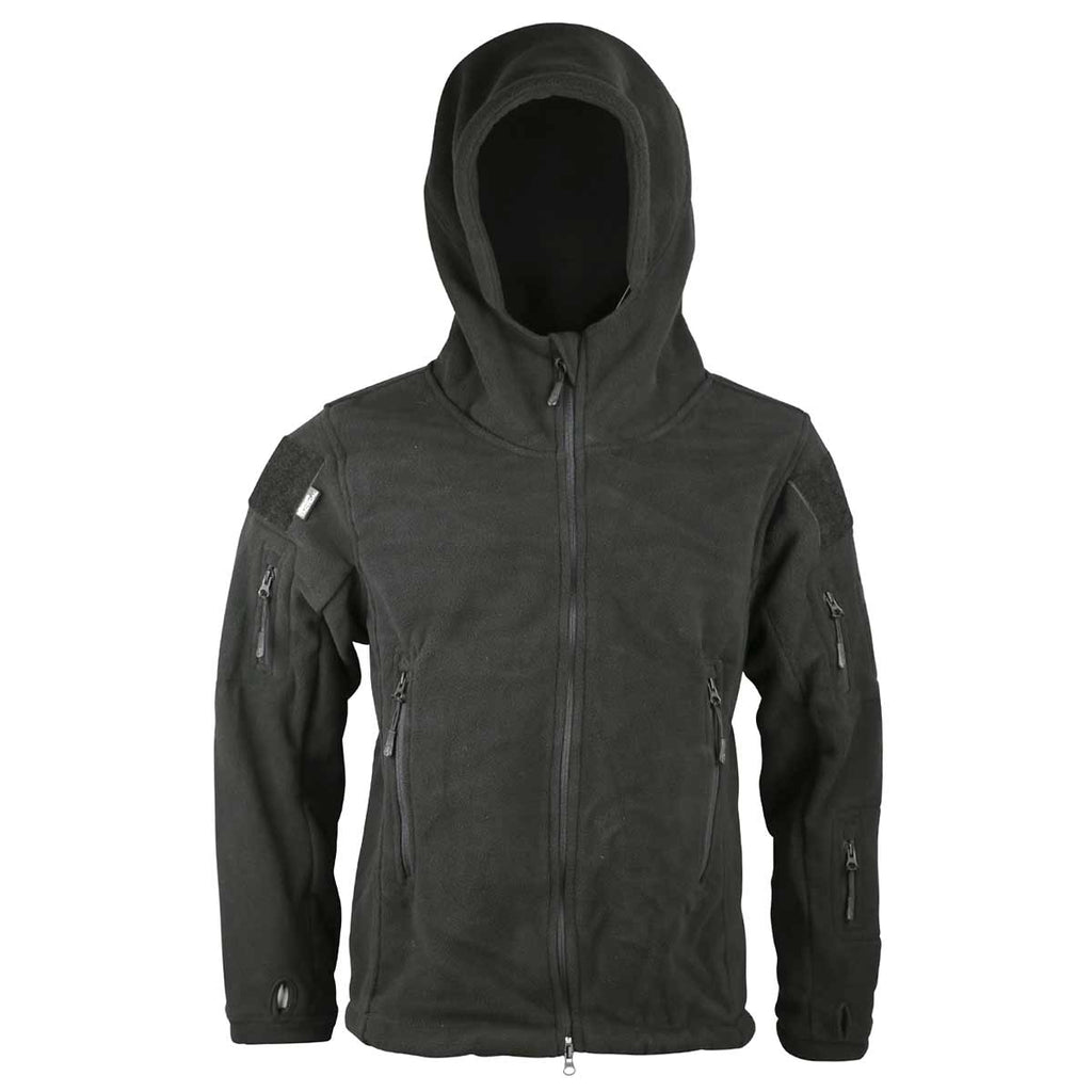 Kombat Black Fleece Hoodie Jacket - Free UK Delivery | Military Kit