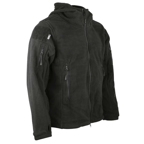 Kombat Recon Hoodie Black Zipped