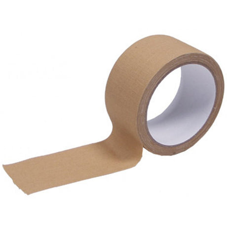 MFH Fabric Tape 5cm x 10m Khaki