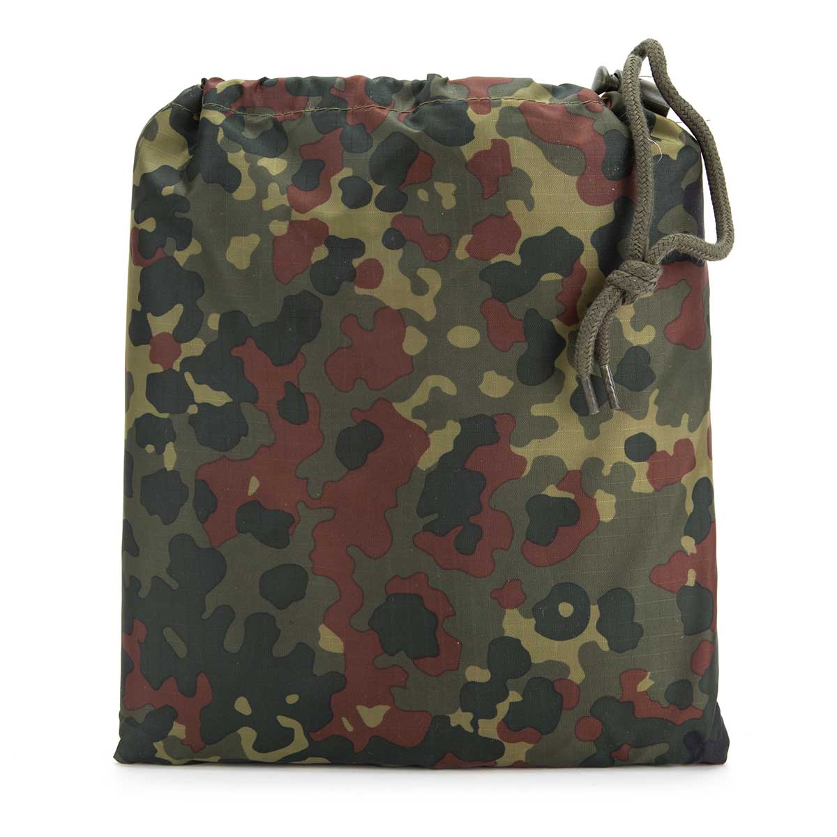 MFH Waterproof Ripstop Poncho Flecktarn Pouch