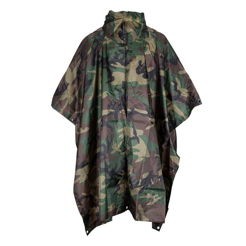 MILTEC Flecktarn Camouflage Ripstop Hunting Rain Army Military Waterproof  Poncho