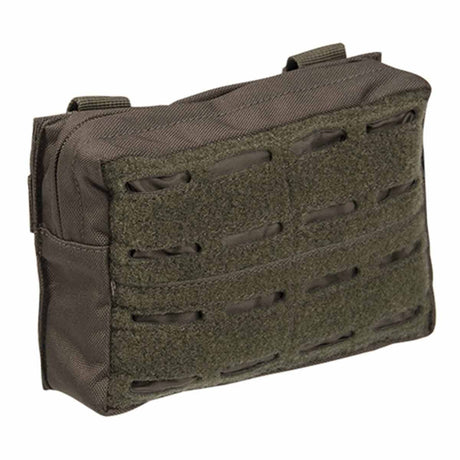 Mil-Tec Laser Cut Belt Pouch Olive Green Front