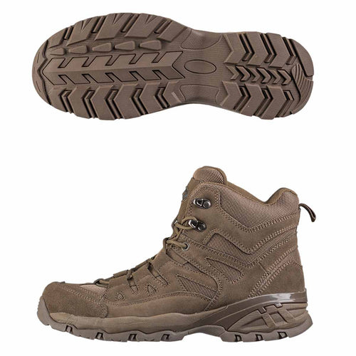 Mil-Tec Lightweight Tactical Squad Boots Brown | Military Kit