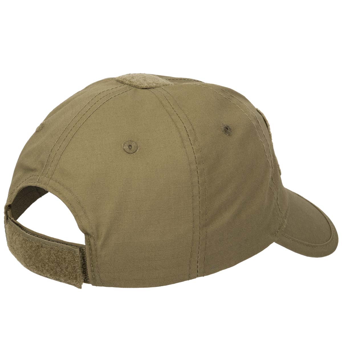  adaptive green helikon folding baseball cap rear hook loop strap