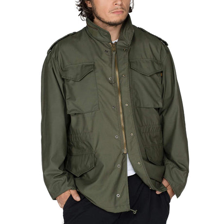 alpha industries m65 jacket olive green