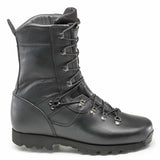 side view of black altberg sneeker boots