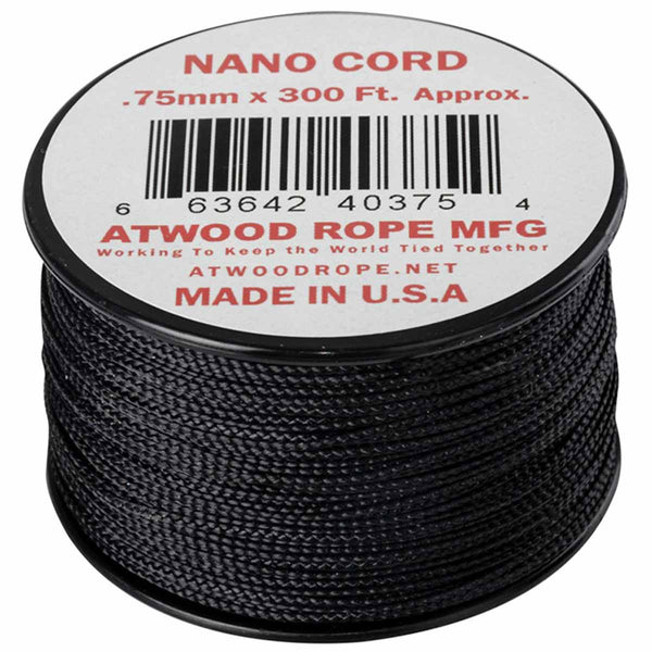Atwood Nano Cord Black – Prepared Remnant