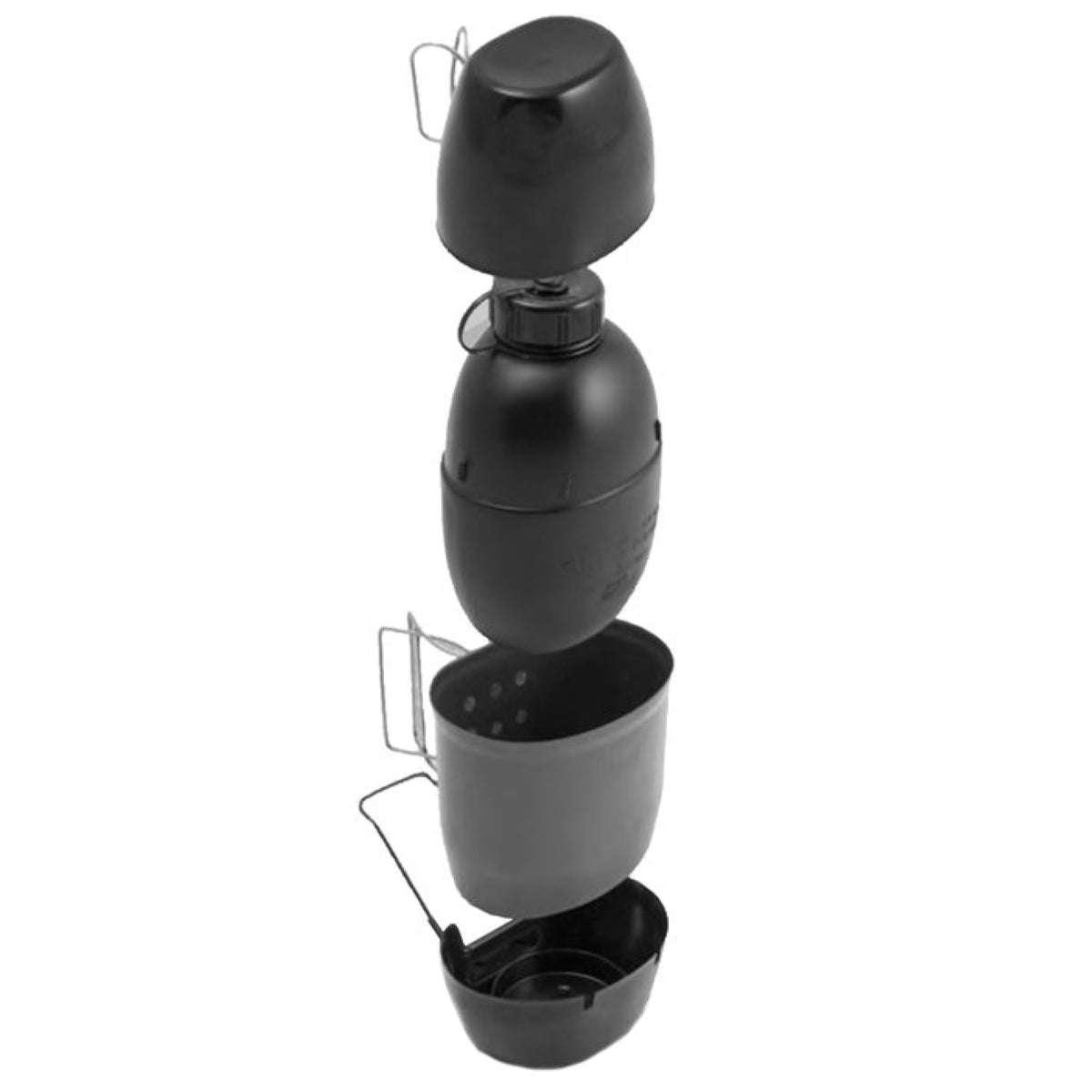 bcb multi fuel 5 piece cooking system stacked