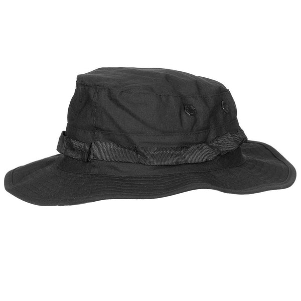 Black BUSH HAT Black, Apparel \ Headwear \ Boonies & Bush Hats  , Army Navy Surplus - Tactical, Big variety - Cheap  prices