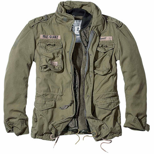 Brandit M-65 Giant Jacket Olive Green - Free Delivery | Military Kit