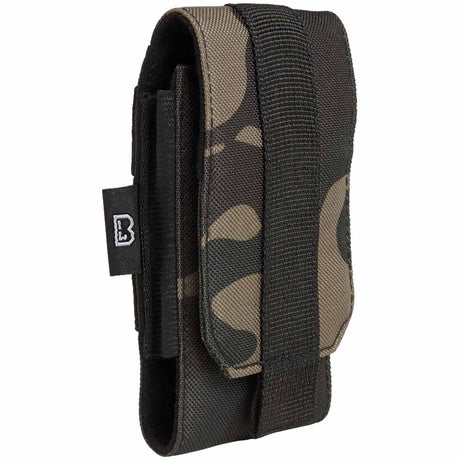 brandit molle phone pouch medium dark camo