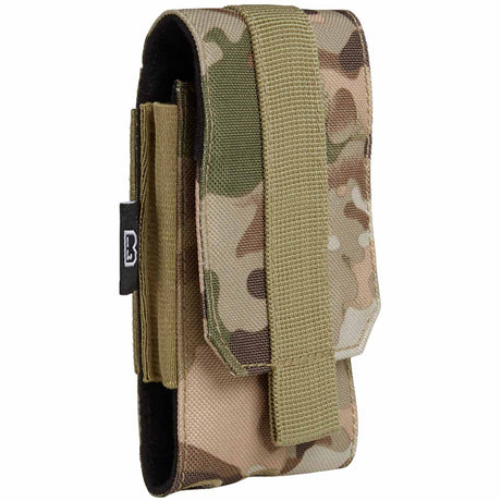 brandit molle phone pouch medium tactical camo