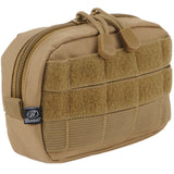 brandit compact molle utility pouch camel