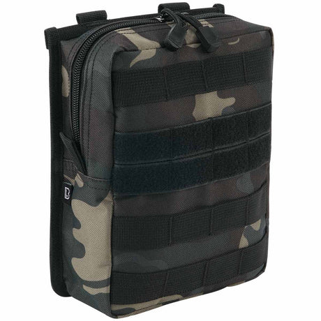 brandit molle pouch cross dark camo