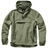 brandit summer windbreaker jacket olive