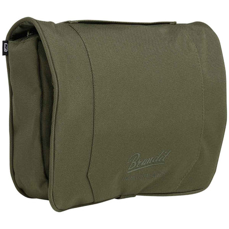 brandit toiletry bag large olive green