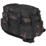 brandit us cooper lasercut medium rucksack dark camo compression straps