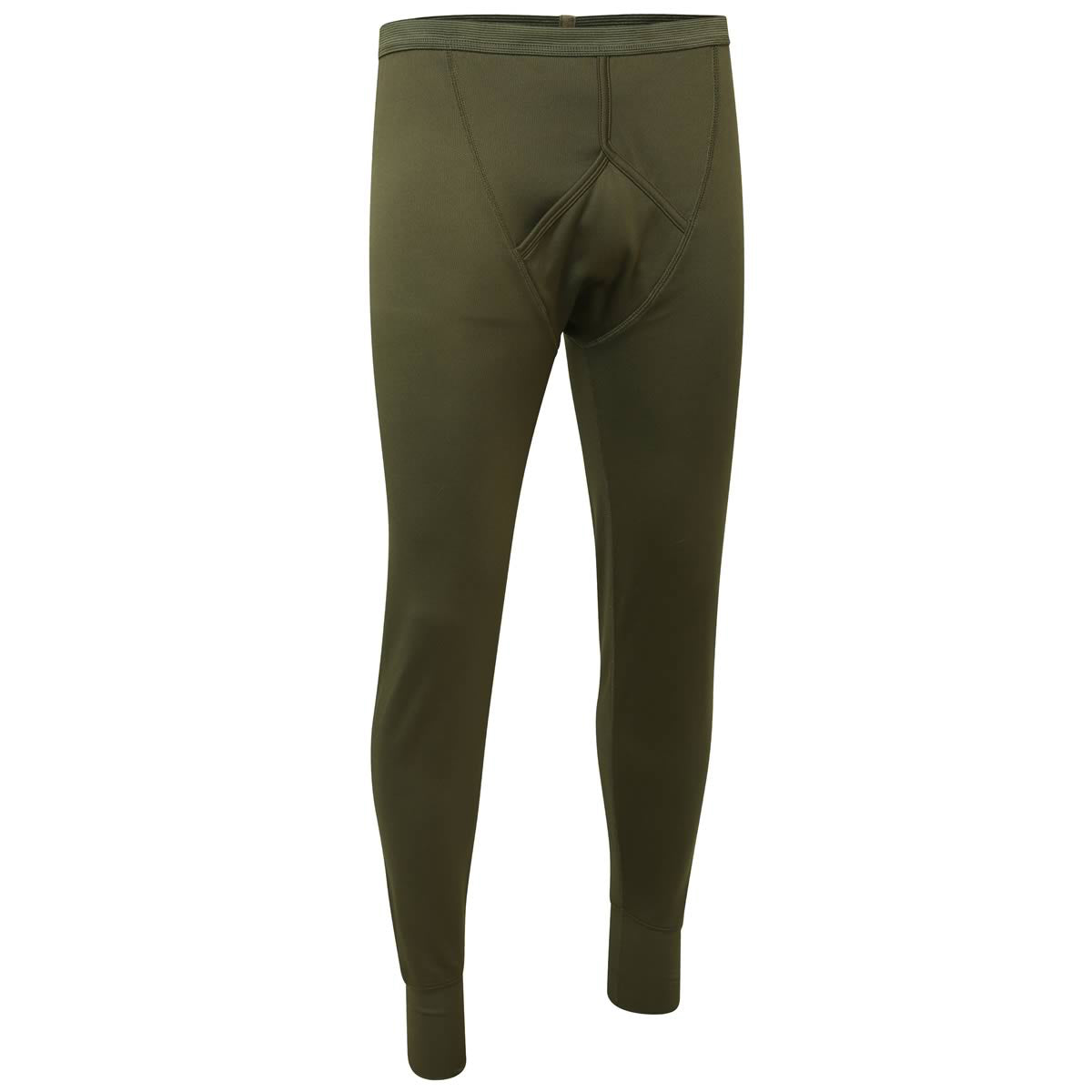 British Army Thermal Long Johns Olive Green