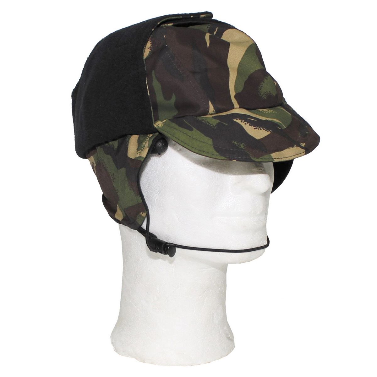 British Army Goretex Cold Weather Cap Flaps UP DPM Camo