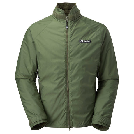 buffalo belay jacket olive green